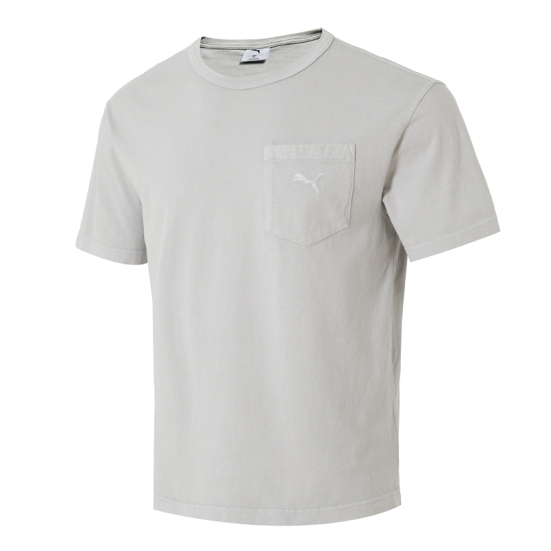PUMA Sports Life Collection T Shirt Men's Light Gray