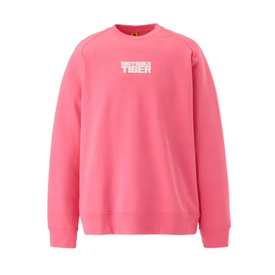 Onitsuka Tiger CREW NECK SWEAT Knitwear Unisex Pink