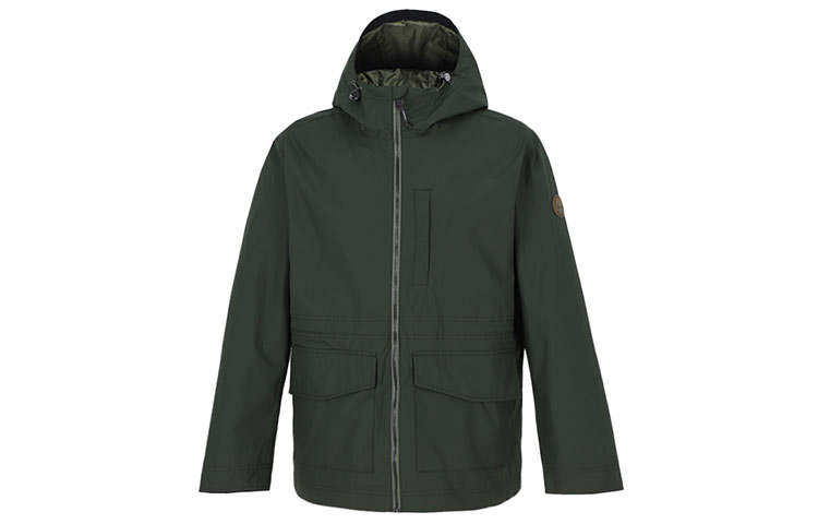 Timberland Jackets Men's Green Hooded Moderate Other