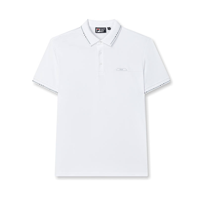 FILA Polo Shirt Men's Jade White