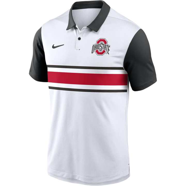 Nike Nike Ohio State Buckeyes Primetime Campus Vapor Men's Nike Dri FIT College Polo