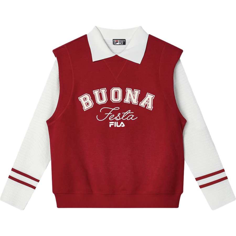 FILA Knitwear Unisex Rhythm Red
