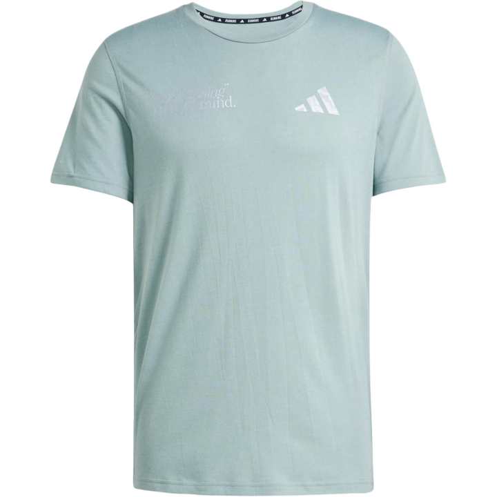 Adidas Adidas T Shirt Men's Silver Green