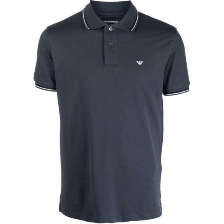 EMPORIO ARMANI Polo Shirt Men's Blue