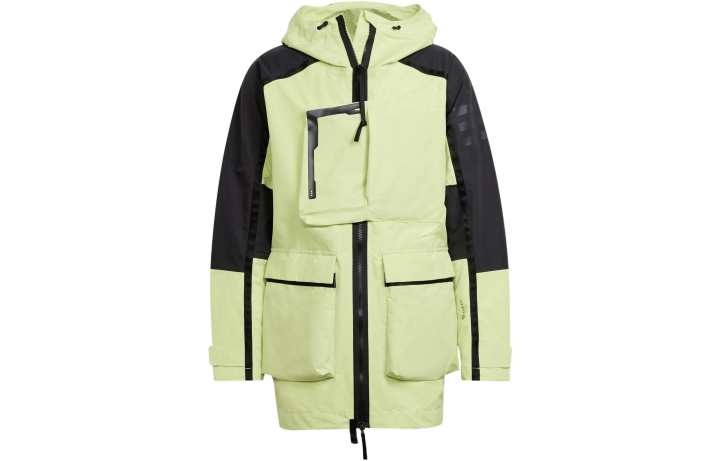 Adidas Adidas Jackets Men's Green Hooded Moderate Workwear