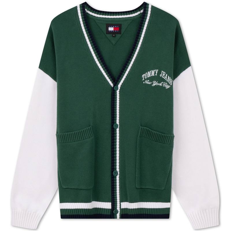 Tommy Hilfiger Knitwear Unisex Green White Multicolor