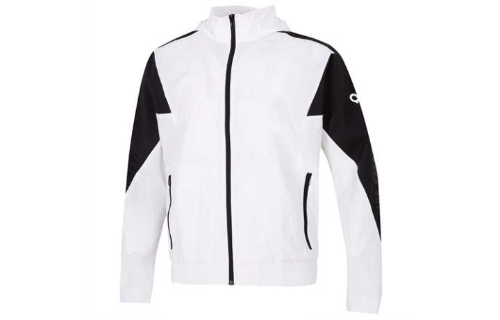 Adidas Adidas Jackets Men's White Hooded Moderate Other