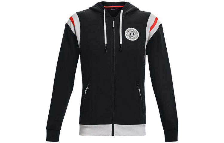 Under Armour Rival Jackets Men's Black Hooded Moderate Other
