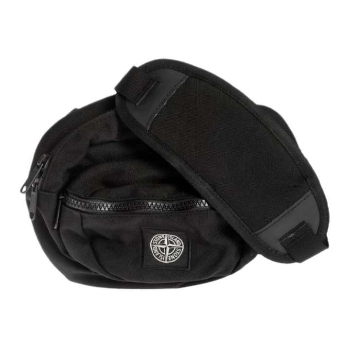 STONE ISLAND STONE ISLAND Nylon Sling Bag Men's Black
