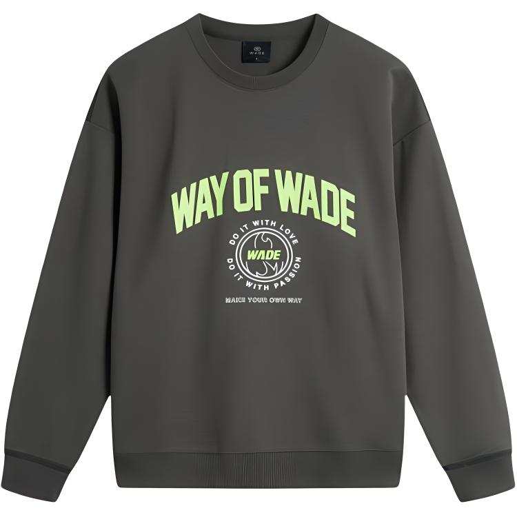 Li-Ning Li Ning Sweatshirt Men's Obsidian Gray