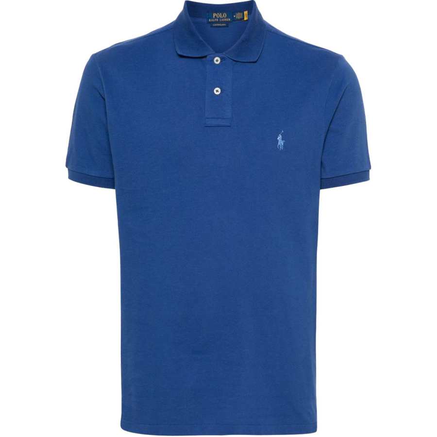 Polo Ralph Lauren Polo Shirt Custom Slim Fit Men's Blue