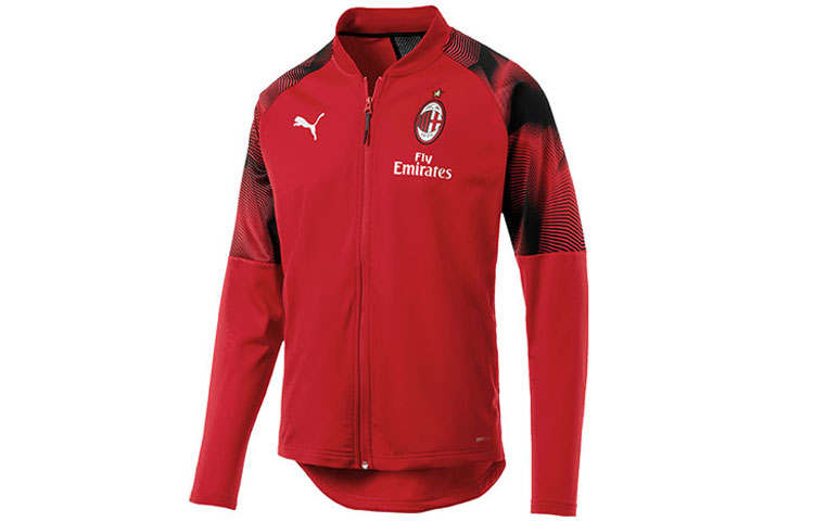 PUMA PUMA Acmilan Jackets Men's Red Baseball Collar Moderate Other