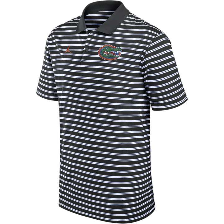 Jordan Jordan Florida Gators Primetime Victory Striped Men's Jordan Dri FIT College Polo
