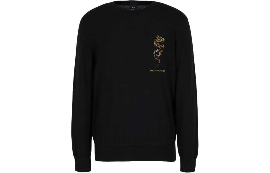 ARMANI EXCHANGE ARMANI EXCHANGEAE SS24 Sweater Men's Black