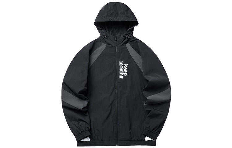 ANTA Life Collection Jackets Unisex Black Hooded Moderate Other