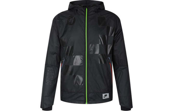 Nike Nike Jackets Men's Black Hooded Moderate Pilot