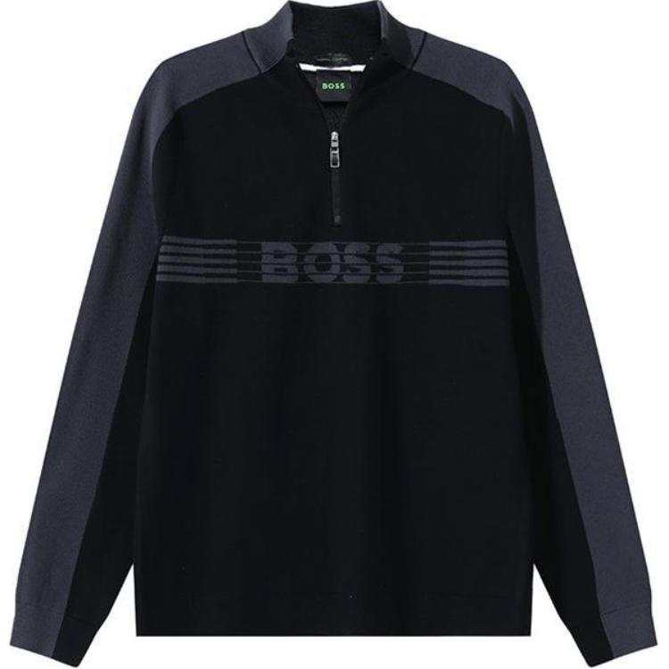 HUGO BOSS SS24 Knitwear Men's Black