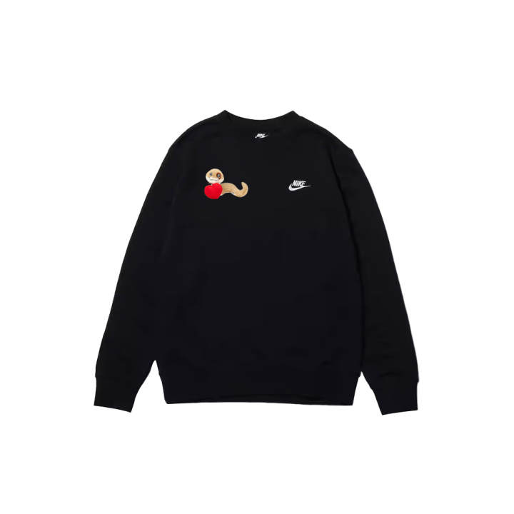 Nike Nike Sweatshirts Unisex Black Crew Neck Moderate Regular