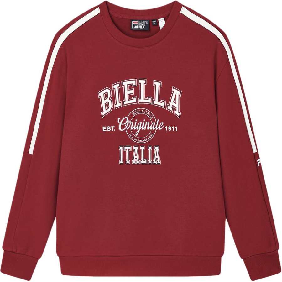 FILA ORIGINALE Sweatshirt Men's Tipsy Burgundy
