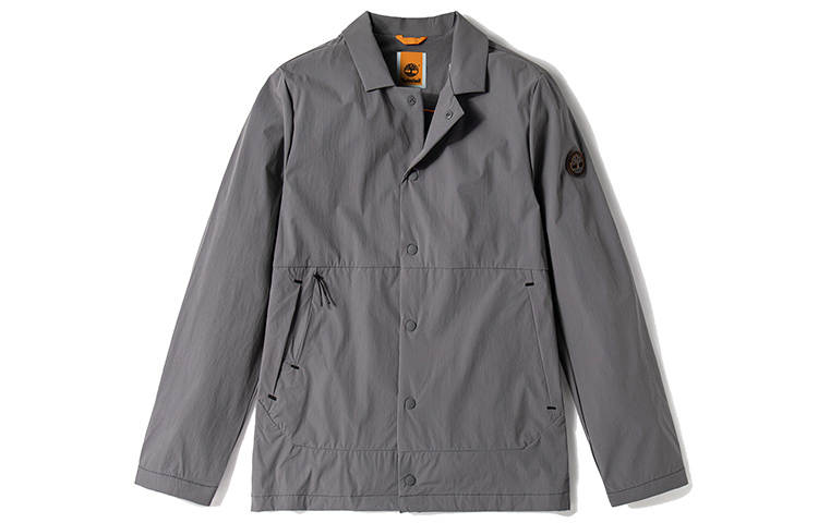 Timberland Timberland Jackets Men's Gray Lapel Moderate Other
