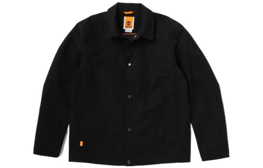 Timberland Timberland Jackets Men's Black Lapel Moderate Other