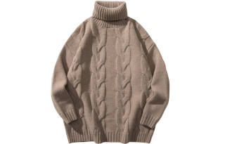 GOLFCROSS Knitwear Unisex Turtleneck Thickened Base Layer