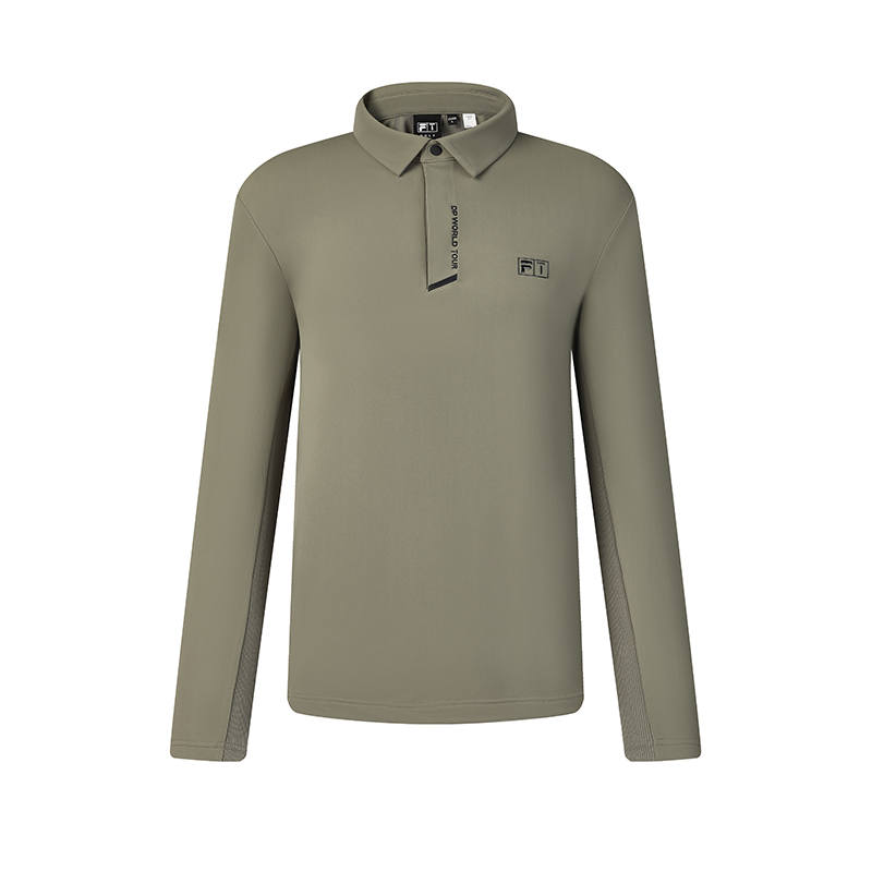 FILA Polo Shirt Men's Earthy Olive Green