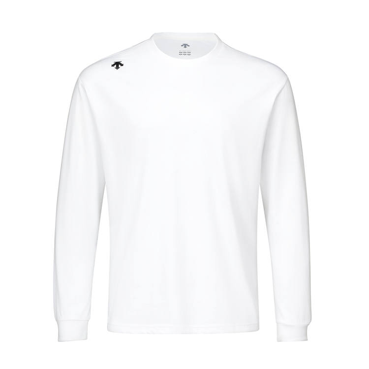 DESCENTE Sport Style Long Sleeved T Shirt Knitwear Men's
