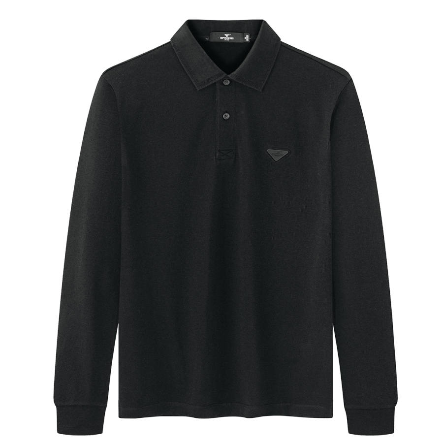 SEPTWOLVES Polo Shirts Men's Lapel Moderate Straight Fit