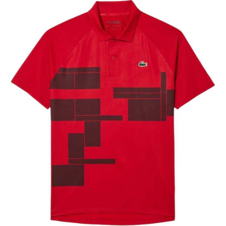 LACOSTE x NUOWAKE,LIANMINGKUAN Polo Shirt Men's Red