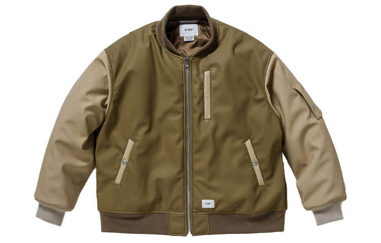 WTAPS WTAPS Jackets Men's Baseball Collar Moderate Other