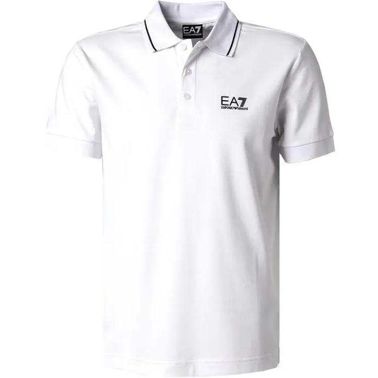EMPORIO ARMANI Ea7 EMPORIO ARMANI Logo Printed Short Sleeved Polo Shirt
