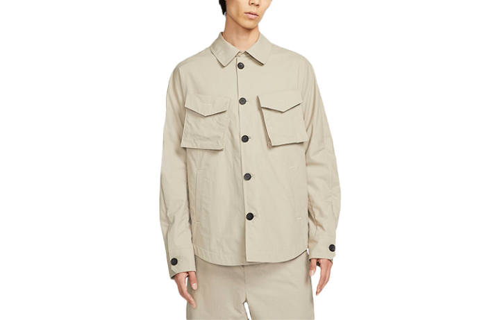 Nike Nike Jackets Men's Stone Color Lapel Moderate Other