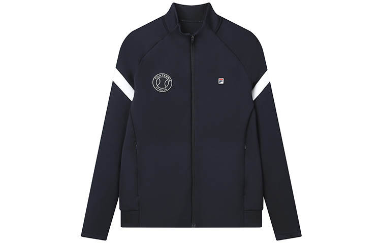 FILA Athletics Jackets Men's Royal Blue Stand Collar Moderate Other