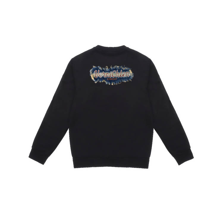 Adidas Adidas Sweatshirts Men's Black Crew Neck Moderate Regular