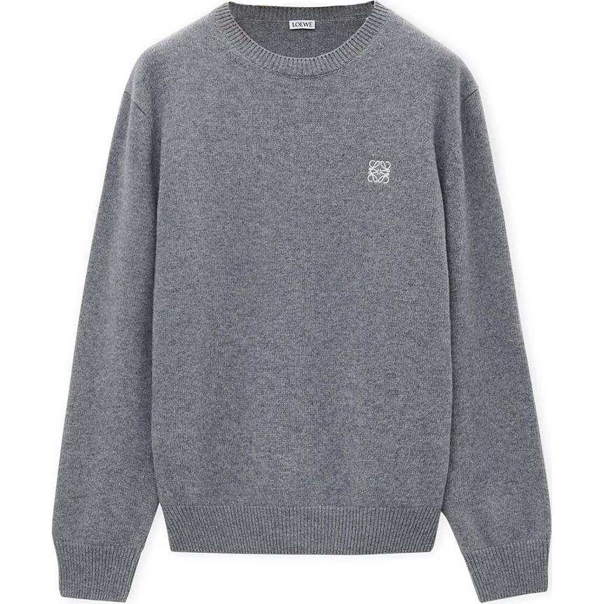 LOEWE LOEWE Logo Embroidered Crewneck Jumper