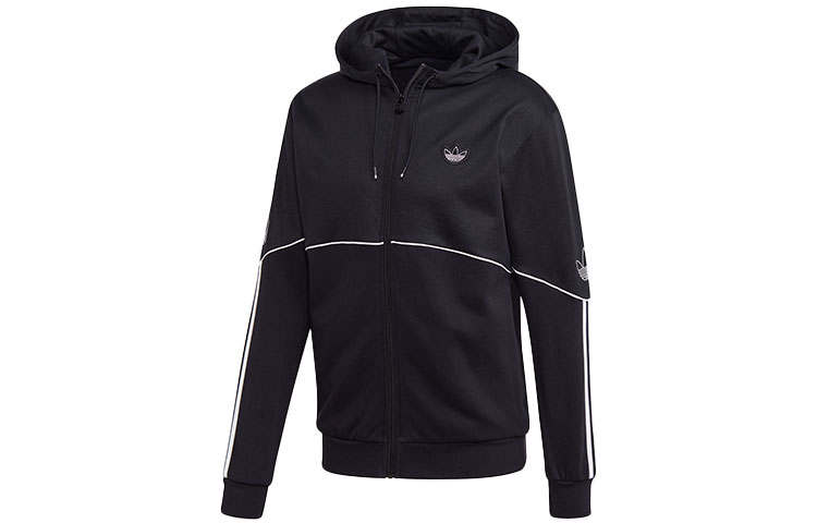 Adidas Originals Jackets Men's Black Hooded Moderate Other