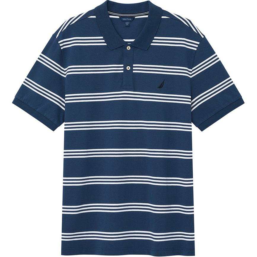 NAUTICA Polo Shirts Men's Polo Collar Moderate Straight Fit