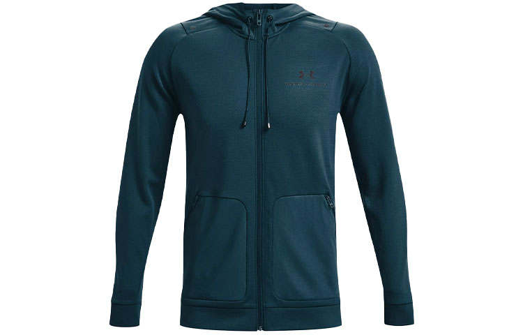 Under Armour Under Armour RUSH Jacket Men's Light Gray Blue