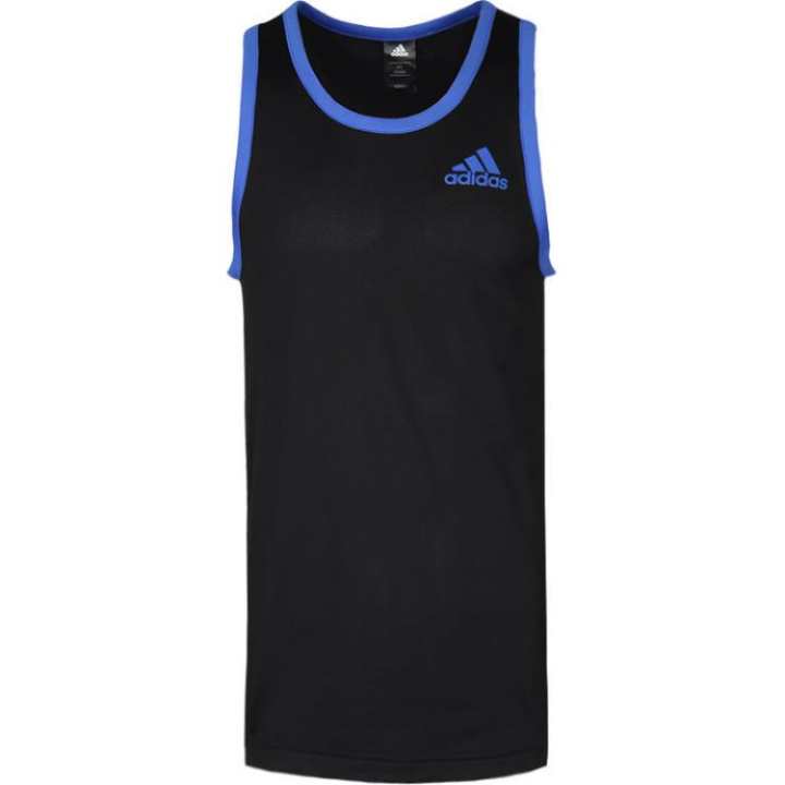 Adidas Adidas Tank Tops Men's Black Crew Neck Moderate Other