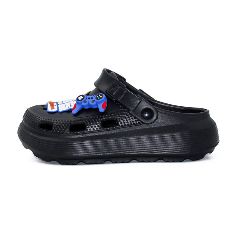 OUBT OUBT Creative Anxiety Relief, Game Console Clogs Unisex Black