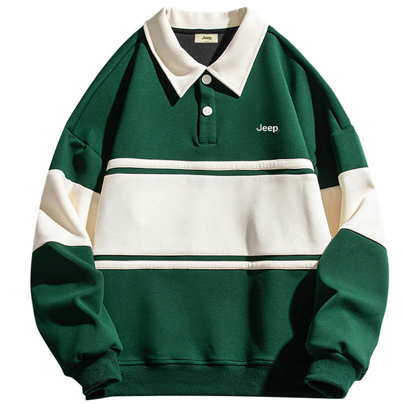 Jeep Jeep Knitwear Unisex Lapel Moderate Base Layer