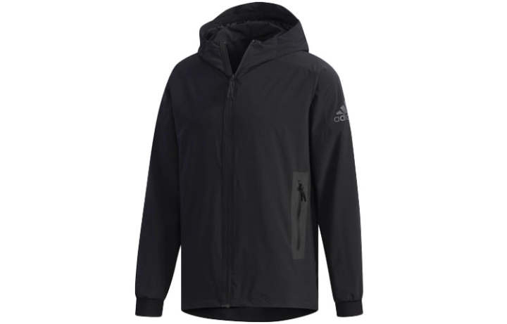 Adidas Adidas Jackets Men's Black Hooded Moderate Other