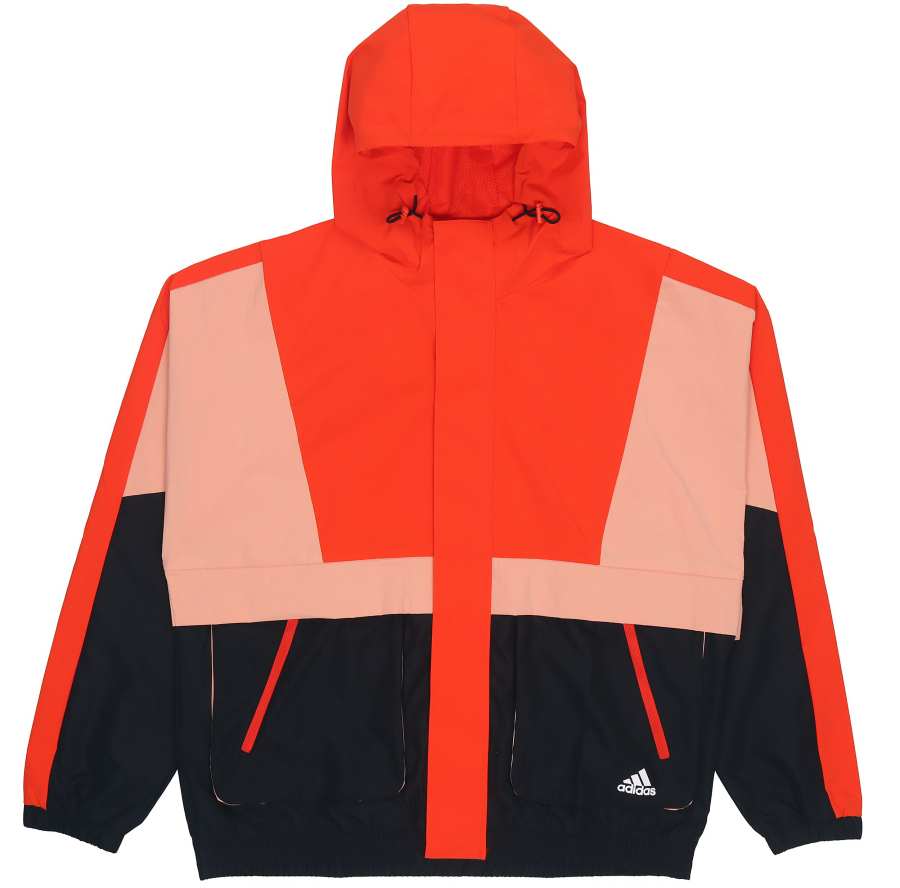 Adidas Adidas Jackets Men's Orange Hooded Moderate Other
