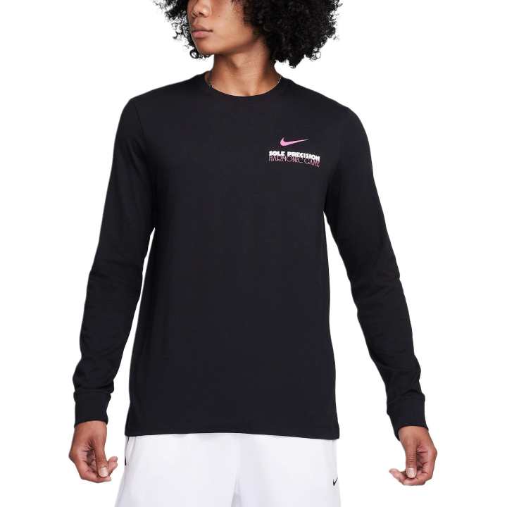 Nike Nike T Shirts Men's Black Crew Neck Moderate