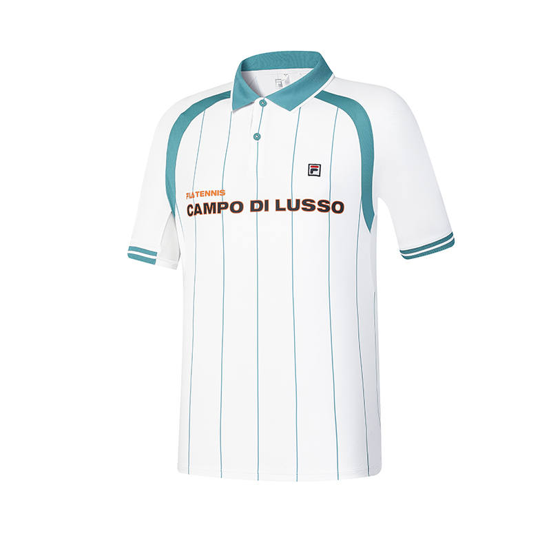 FILA Polo Shirt Men's All Over Print