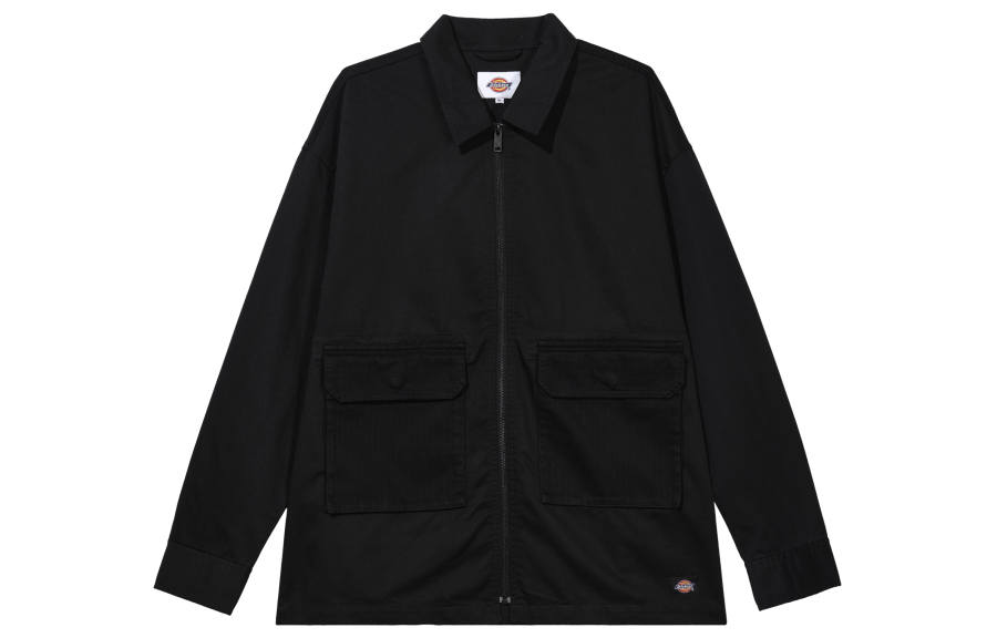 Dickies Dickies Jackets Men's Black Lapel Moderate