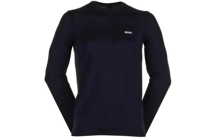 HUGO BOSS Boss Logo appliqué Ribbed knit Jumper