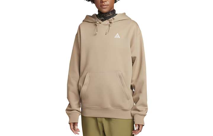 Nike Nike Sweatshirts Unisex Khaki Hooded Moderate Other