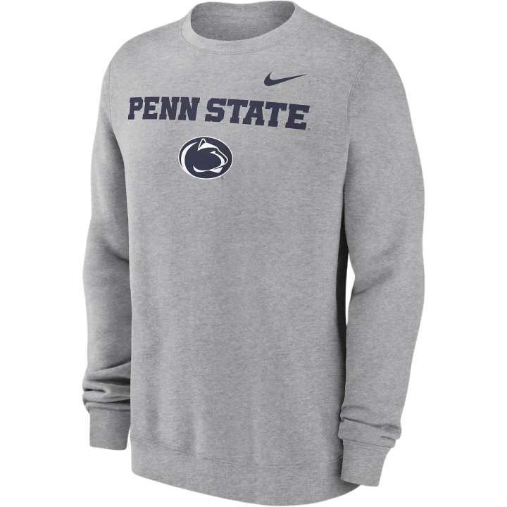 Nike Nike Penn State Nittany Lions Primetime Primary Stack Men's Nike College Pullover Crew